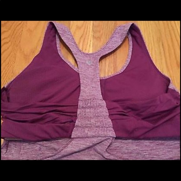 Lululemon turbo tank dewberry tonka stripe Size 4 - Picture 7 of 8